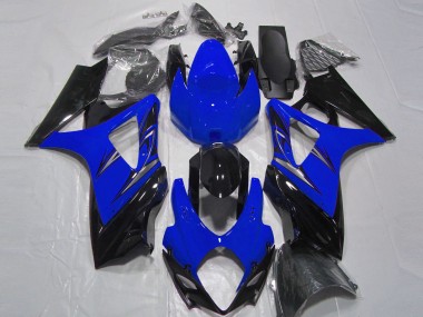 2007-2008 Bleu & Noir Suzuki GSXR 1000 Carénage Moto