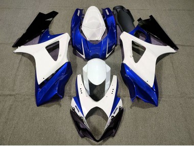 2007-2008 Conception Personnalisée Bleu Suzuki GSXR 1000 Carénage Moto