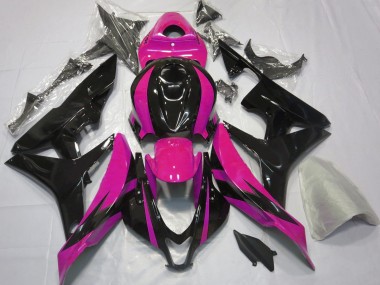 2007-2008 Conception Rose & Noire OEM Honda CBR600RR Carénage Moto