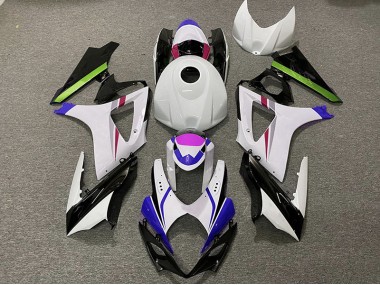 2007-2008 Couleurs De Course 2 Suzuki GSXR 1000 Carénage Moto