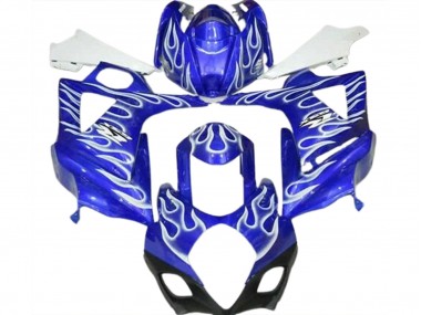 2007-2008 Flamme Bleue Suzuki GSXR 1000 Carénage Moto