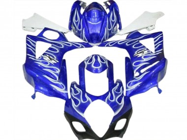 2007-2008 Flamme Bleue Suzuki GSXR 1000 Carénage Moto