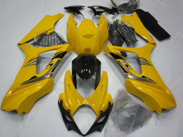 2007-2008 Jaune Brillant Suzuki GSXR 1000 Carénage Moto 2007-2008 Jaune Brillant Suzuki GSXR 1000 Carénage Moto