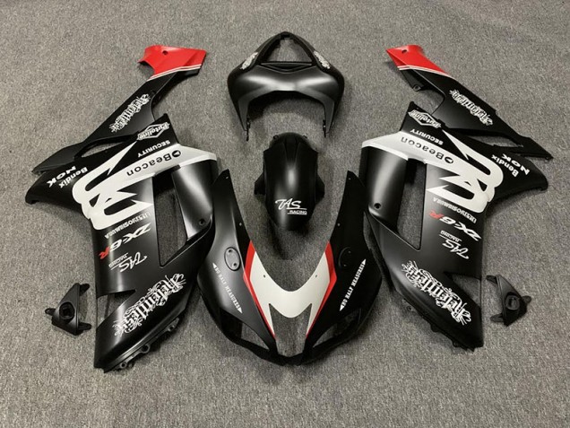 2007-2008 Mat Personnalisé Kawasaki ZX6R Carénage Moto 2007-2008 Mat Personnalisé Kawasaki ZX6R Carénage Moto