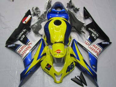 2007-2008 Nastro Azzurro Honda CBR600RR Carénage Moto