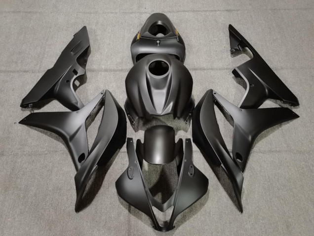 2007-2008 Noir Mat Honda CBR600RR Carénage Moto 2007-2008 Noir Mat Honda CBR600RR Carénage Moto