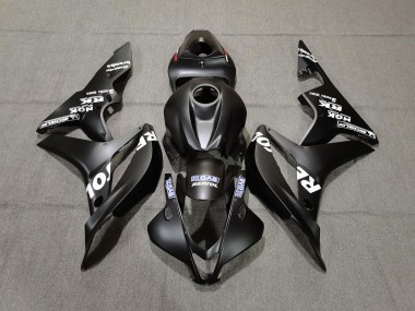 2007-2008 Noir Mat Repsol Honda CBR600RR Carénage Moto