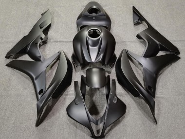 2007-2008 Noir Mat Uni Honda CBR600RR Carénage Moto