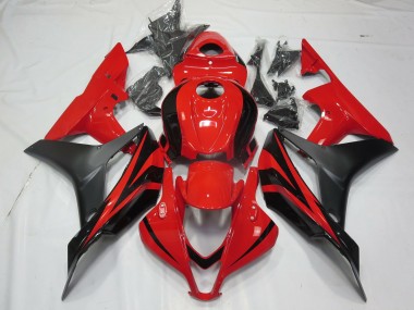 2007-2008 OEM Style Rouge Honda CBR600RR Carénage Moto