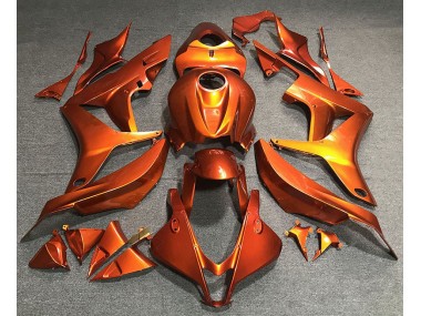 2007-2008 Orange Plat Honda CBR600RR Carénage Moto