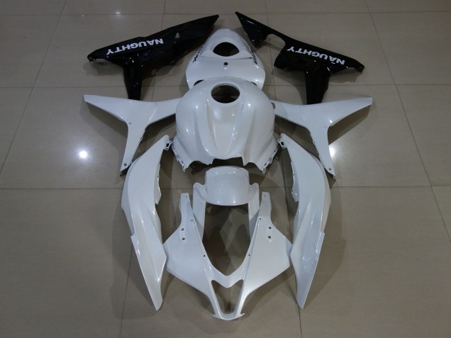 2007-2008 Perle Blanche Honda CBR600RR Carénage Moto 2007-2008 Perle Blanche Honda CBR600RR Carénage Moto