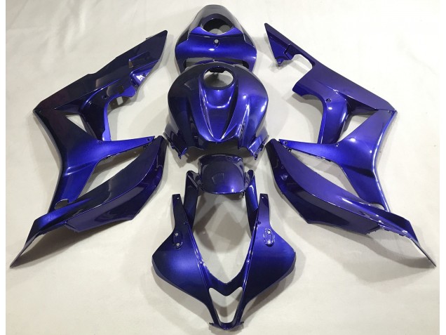2007-2008 Plaine Bleu Profond Honda CBR600RR Carénage Moto 2007-2008 Plaine Bleu Profond Honda CBR600RR Carénage Moto