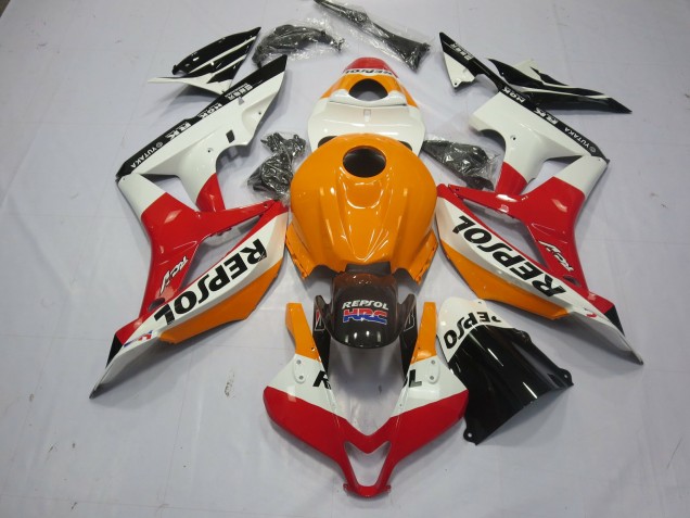 2007-2008 Repsol HRC Honda CBR600RR Carénage Moto 2007-2008 Repsol HRC Honda CBR600RR Carénage Moto