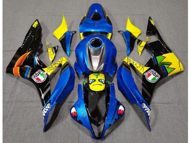 2007-2008 Requin Bleu Honda CBR600RR Carénage Moto