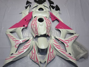 2007-2008 Rose Flamme Honda CBR600RR Carénage Moto