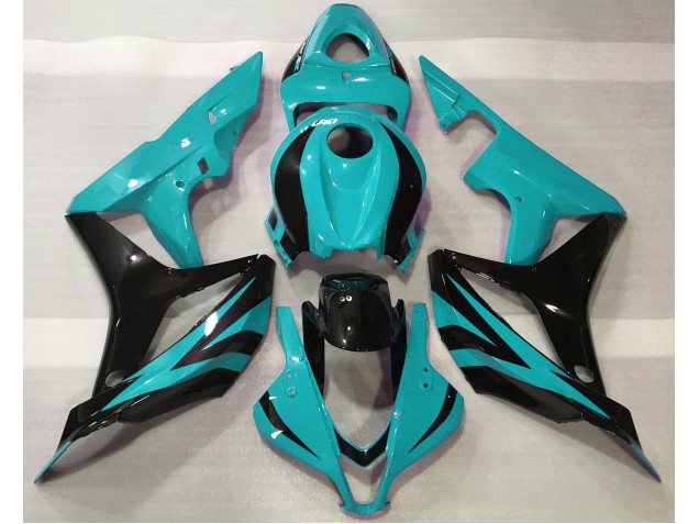 2007-2008 Style Cyan OEM Honda CBR600RR Carénage Moto