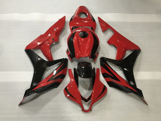 2007-2008 Style Rouge Métallisé OEM Honda CBR600RR Carénage Moto 2007-2008 Style Rouge Métallisé OEM Honda CBR600RR Carénage Moto