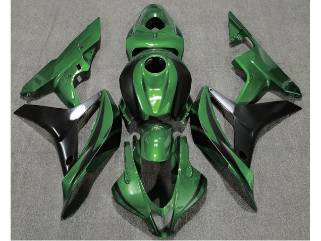 2007-2008 Style Vert Forêt OEM Honda CBR600RR Carénage Moto 2007-2008 Style Vert Forêt OEM Honda CBR600RR Carénage Moto