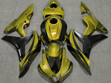 2007-2008 Style Vert Olive OEM Honda CBR600RR Carénage Moto
