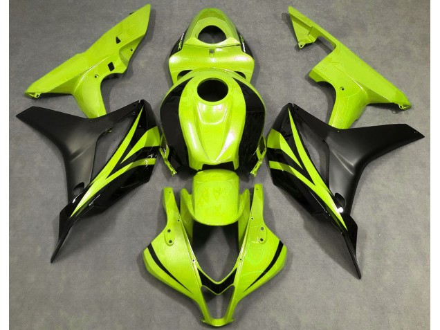 2007-2008 Style Vert Perle OEM Honda CBR600RR Carénage Moto 2007-2008 Style Vert Perle OEM Honda CBR600RR Carénage Moto
