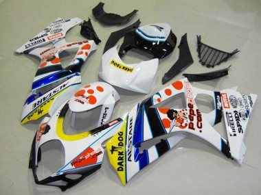 2007-2008 Taches Suzuki GSXR 1000 Carénage Moto
