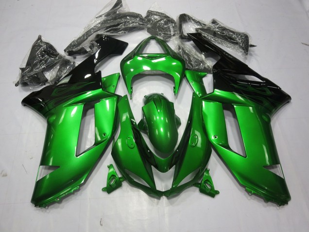 2007-2008 Vert Spécial Kawasaki ZX6R Carénage Moto
