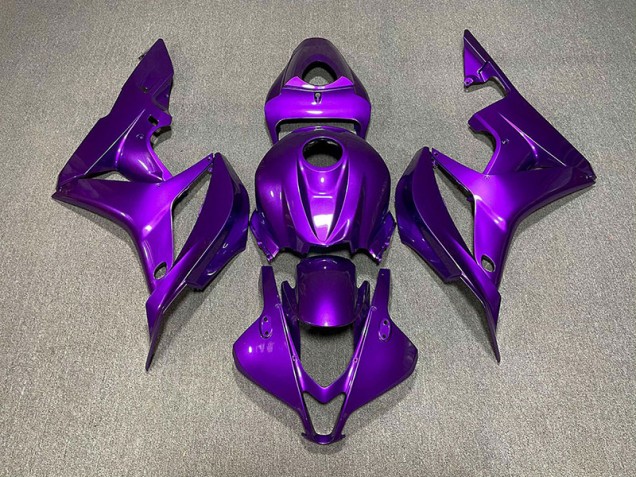 2007-2008 Violet Perle Uni Honda CBR600RR Carénage Moto 2007-2008 Violet Perle Uni Honda CBR600RR Carénage Moto