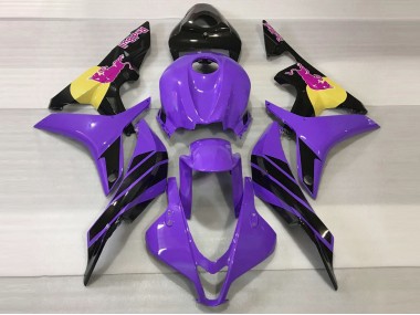 2007-2008 Violet & Rose Taureau Honda CBR600RR Carénage Moto