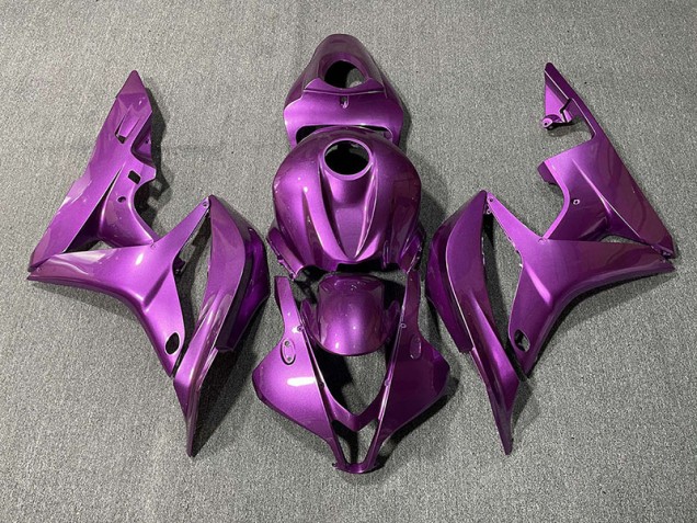 2007-2008 Violette Plaine Honda CBR600RR Carénage Moto 2007-2008 Violette Plaine Honda CBR600RR Carénage Moto