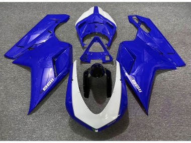 2007-2014 Bleu Brillant Sp Ducati 848 1098 1198 Carénage Moto