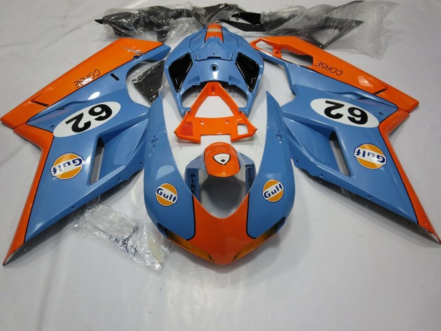 2007-2014 Gulf Ducati 848 1098 1198 Carénage Moto 2007-2014 Gulf Ducati 848 1098 1198 Carénage Moto
