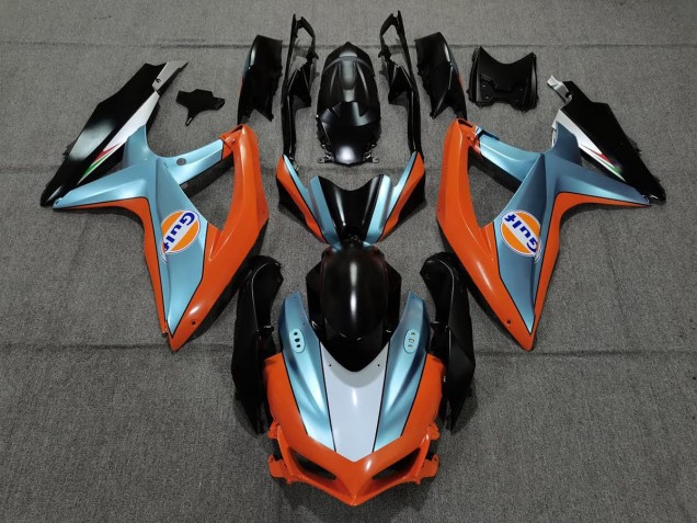 2008-2010 Opaco Gulf Suzuki GSXR 600-750 Carénage Moto