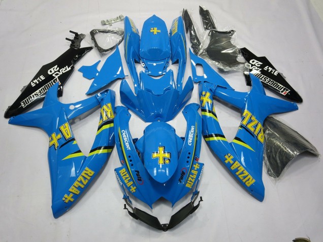 2008-2010 Rizla Suzuki GSXR 600-750 Carénage Moto