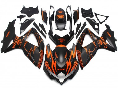 2008-2010 Spécial Matte Corona Personnalisé Suzuki GSXR 600-750 Carénage Moto