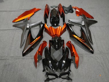 2008-2010 Style Orange Brûlé OEM Suzuki GSXR 600-750 Carénage Moto