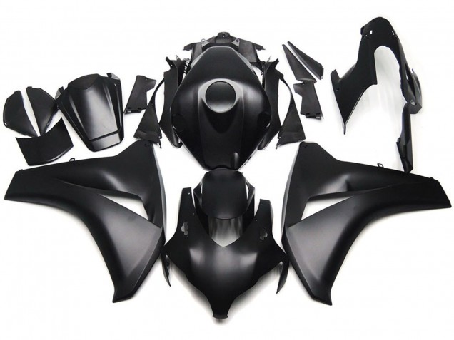 2008-2011 Noir Mat Lisse Honda CBR1000RR Carénage Moto
