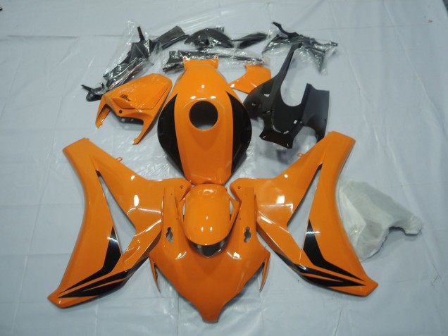 2008-2011 Orange & Noir Honda CBR1000RR Carénage Moto