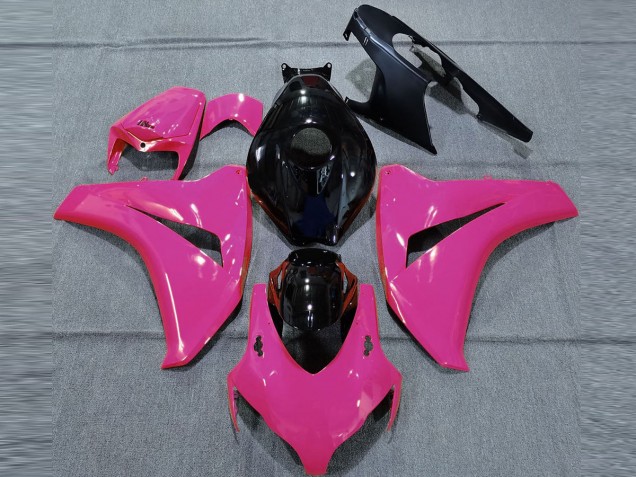 2008-2011 Rose Brillant & Noir Honda CBR1000RR Carénage Moto