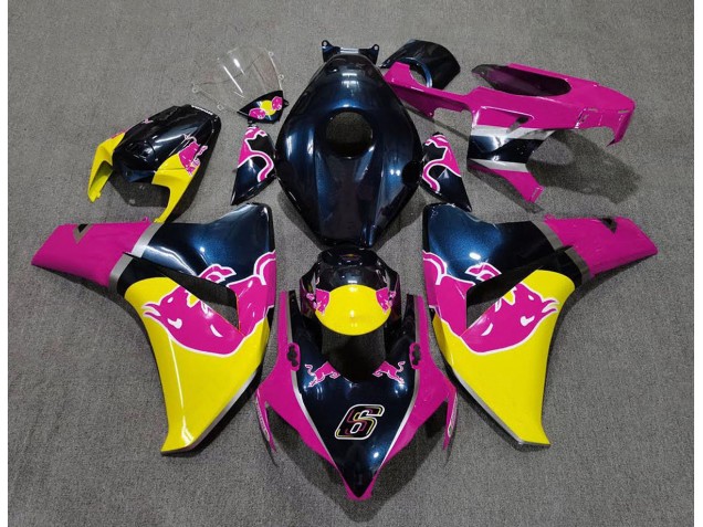 2008-2011 Rose Taureau Honda CBR1000RR Carénage Moto 2008-2011 Rose Taureau Honda CBR1000RR Carénage Moto