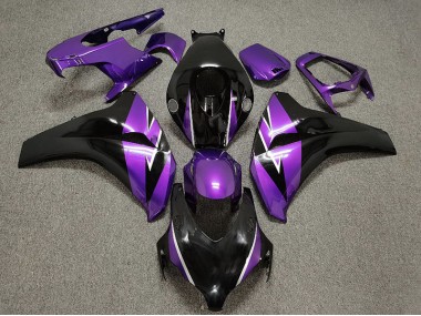 2008-2011 Violet & Noir Honda CBR1000RR Carénage Moto