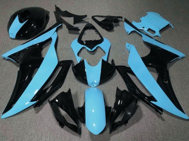 2008-2016 Alta Visibilità Blu Yamaha R6 Carénage Moto