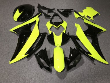 2008-2016 Alta Visibilità E Nero Personalizzato Yamaha R6 Carénage Moto