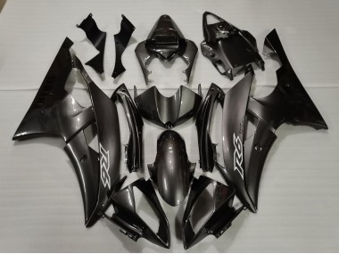 2008-2016 Argent Foncé Yamaha R6 Carénage Moto