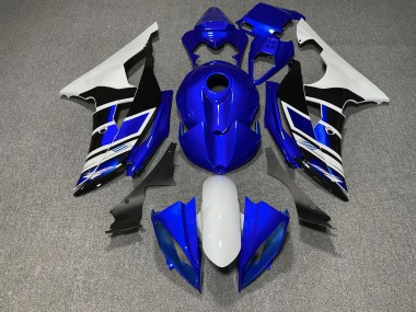2008-2016 Bleu Noir & Blanc Style OEM Yamaha R6 Carénage Moto