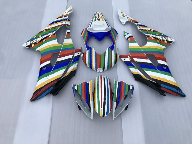 2008-2016 Multicolore Yamaha R6 Carénage Moto 2008-2016 Multicolore Yamaha R6 Carénage Moto