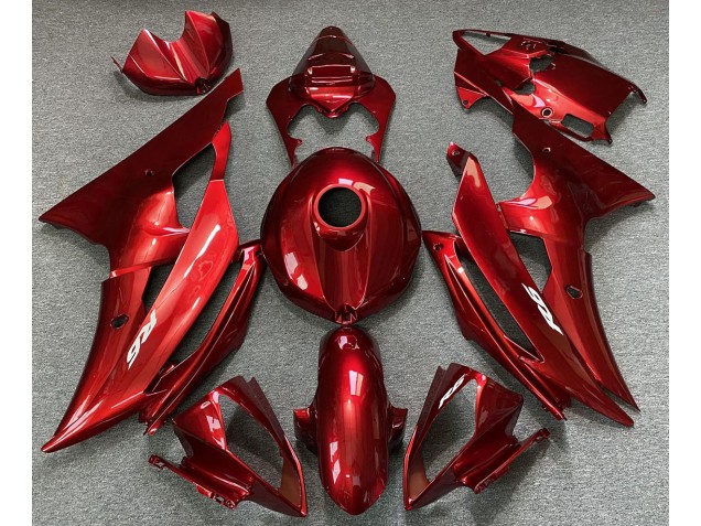 2008-2016 Rouge Bonbon Yamaha R6 Carénage Moto 2008-2016 Rouge Bonbon Yamaha R6 Carénage Moto