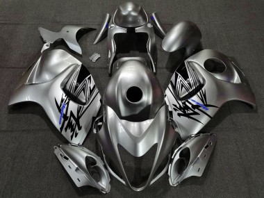 2008-2020 Argent Liquide & Bleu Suzuki GSXR 1300 Carénage Moto