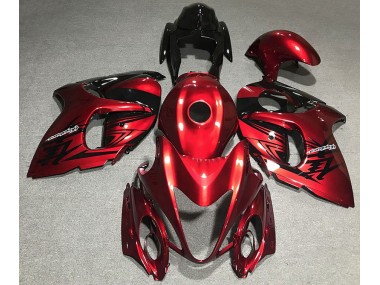 2008-2020 Rouge Foncé Suzuki GSXR 1300 Carénage Moto