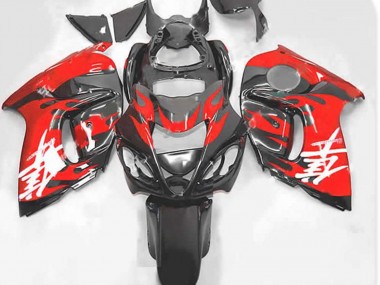 2008-2020 Rouge & Gris Suzuki GSXR 1300 Carénage Moto