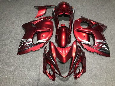 2008-2020 Rouge Vif Suzuki GSXR 1300 Carénage Moto